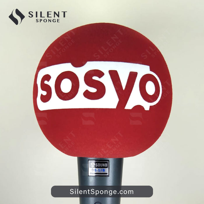 Custom microphone sponge, microphone windscreen 041